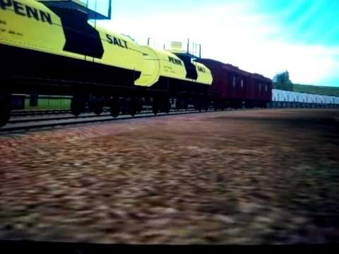 Trainz 2009 ATSF SD40-2 freight long train camera iphone 8 plus apk