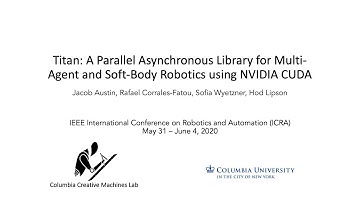 Titan Simulation Library Presentation (ICRA 2020)