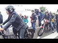 Rassemblement de café racer à Glemseck 2015.