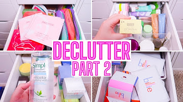 HUGE SKINCARE DECLUTTER - PART 2 | Paige Koren
