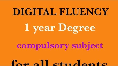 DIGITAL FLUENCY Module 1cyber security@eedjoin
