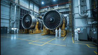 How Boeing Jet Engines Are Tested | Inside GE's $100 Million Turbofan Factory (Full Process)