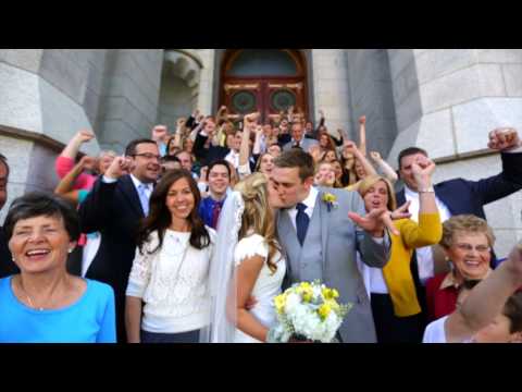 Salt Lake Temple Wedding // Brady & Sarah Davies