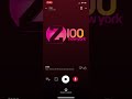WHTZ-FM + HD2/Newark, NJ “Z100” Legal ID June 17, 2022 at 8:00 am