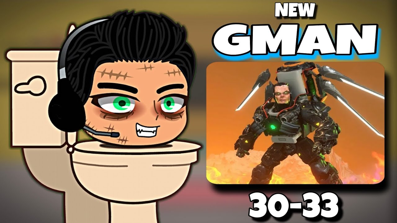 💥 GMan +ASTRO - Skibidi Toilet React to Zombie Universe 33 (New Virus) | Ep 30 - 33 | Gacha React