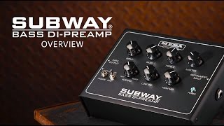 MESA/Boogie Subway Bass DI Preamp Pedal Feature Overview