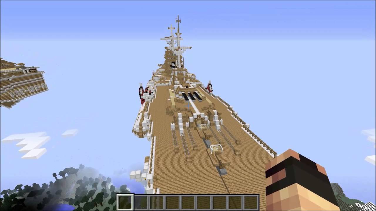AIRBORNE BATTLE CARRIER | MINECRAFT MAP OVERVIEW