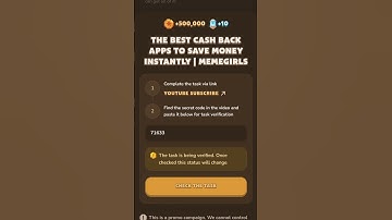 The Best Cash Back Apps to Save Money Instantly | MemeGirls | #memefi #shortsvideo