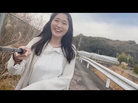 Braless Walk - Megu [Japanese Girl] [No Bra][ノーブラ]