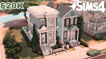 Base Game Starter 20 k | No cc | The sims 4 | Stop motion Speed build