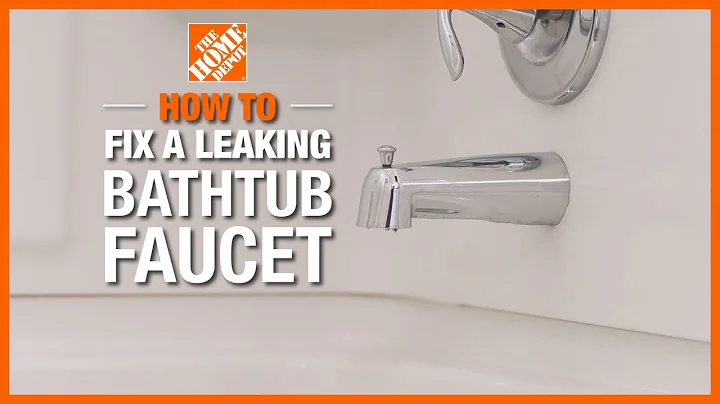 How to Fix a Leaking Bathtub Faucet | The Home Depot