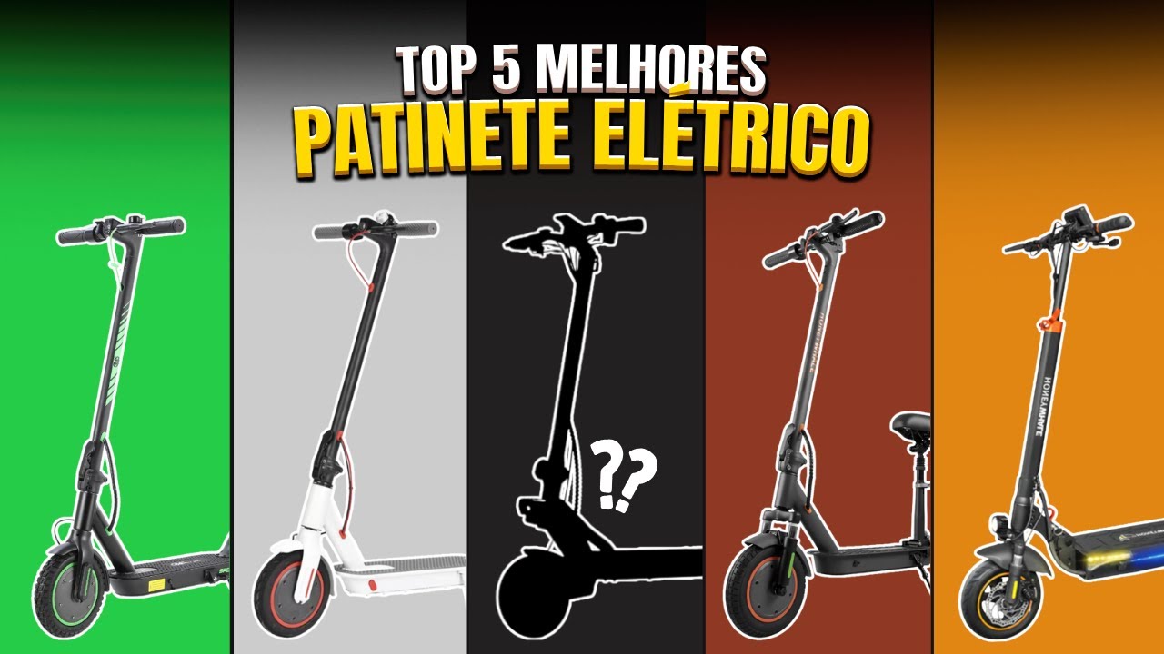 Qual PATINETE ELÉTRICO Melhor pra Você em 2025? Mais Vendidos pra ...