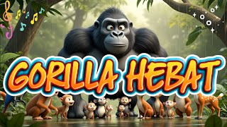Gorilla Hebat 🎵 | Lagu Kanak-Kanak Melayu | Lagu Taska | Lagu Ceria Anak | Lagu Anak