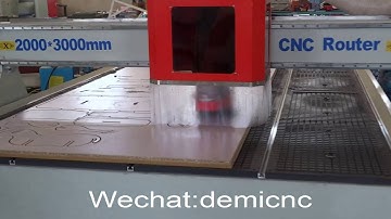 Wood ATC CNC Router with dust collector.Whatsapp:+8613573165746