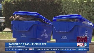 San Diego Trash Pickup Fee