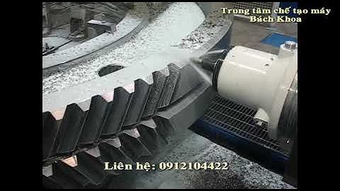 máy phay bánh răng chữ V cnc khổ lớn 2m - Liên hệ: 0912104422
