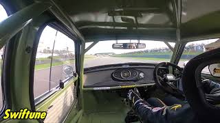 Mini Cooper S v Ford Lotus Cortina | 2022 St Mary's Trophy Part 2 full onboard | Goodwood Revival