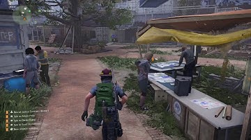 The Division 2 Get Firing Range Upgrade Campus Side Mission