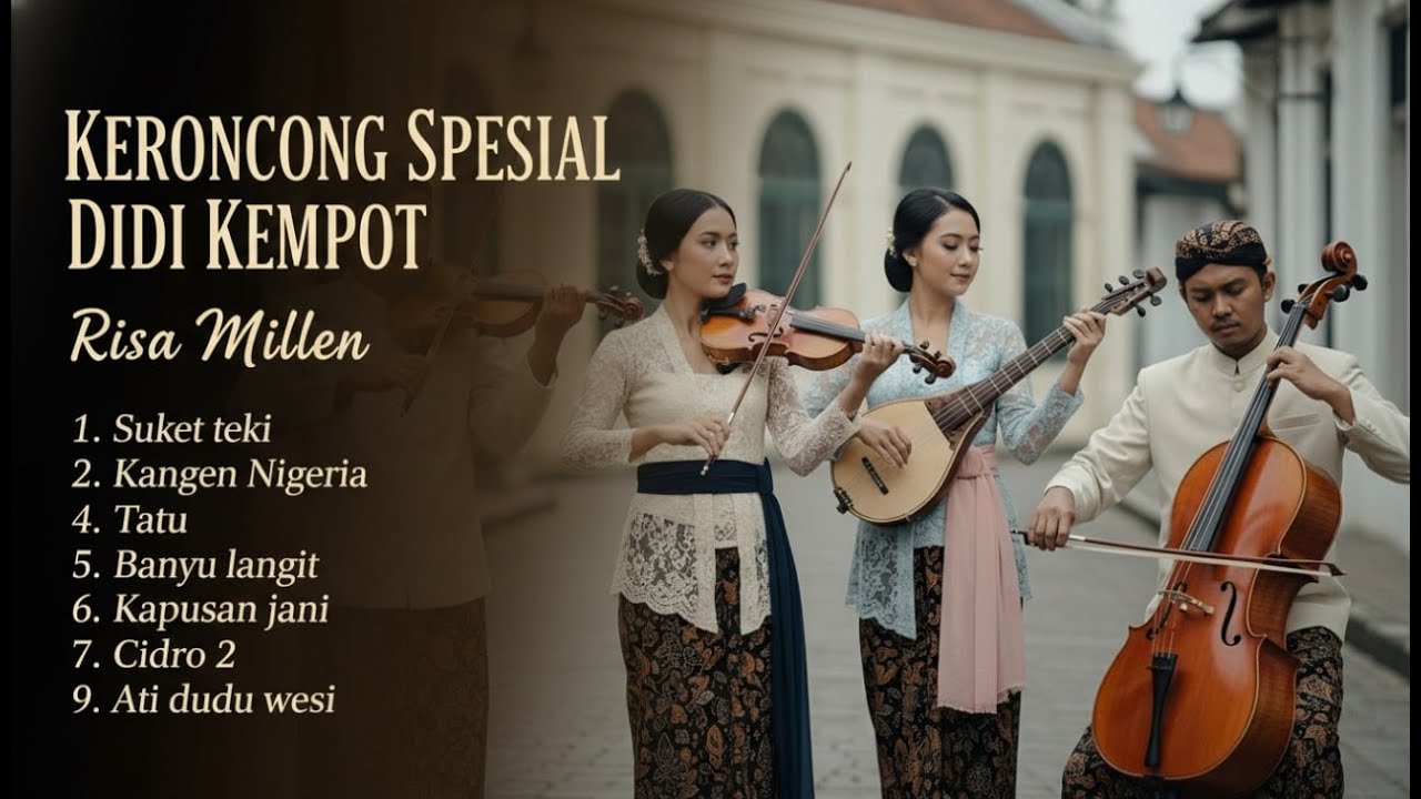 KERONCONG RISA MILLEN SPESIAL DIDI KEMPOT — Full Album Pengantar Tidur Paling Syahdu!