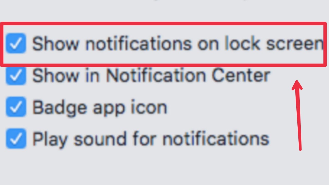 MacBook Air & Pro || How To Disable & Enable Show Notification On Lock ...