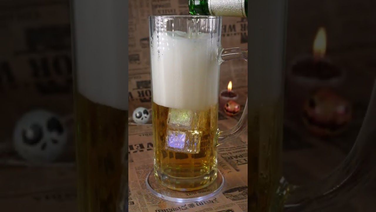 Glitter Beer | glitter | glitter drink | golden beer 