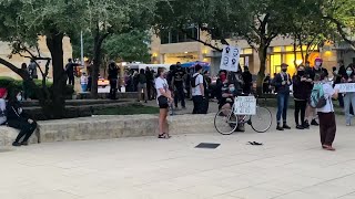 Protesters gather at Austin City Hall calling for justice for Breonna Taylor