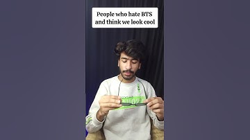 People Who Hate BTS 💜 They are look like ......💩 #bts#btsarmy#relatable#taehyung #armyboy#shorts