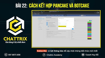 Bài 22. Cách kết hợp pancake và botcake|Coach Huy Đỗ