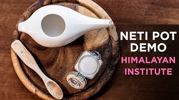 Neti Wash Neti Pot Demo Video (Official)