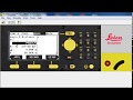 3 استخدام جهاز Leica Builder كميزان 