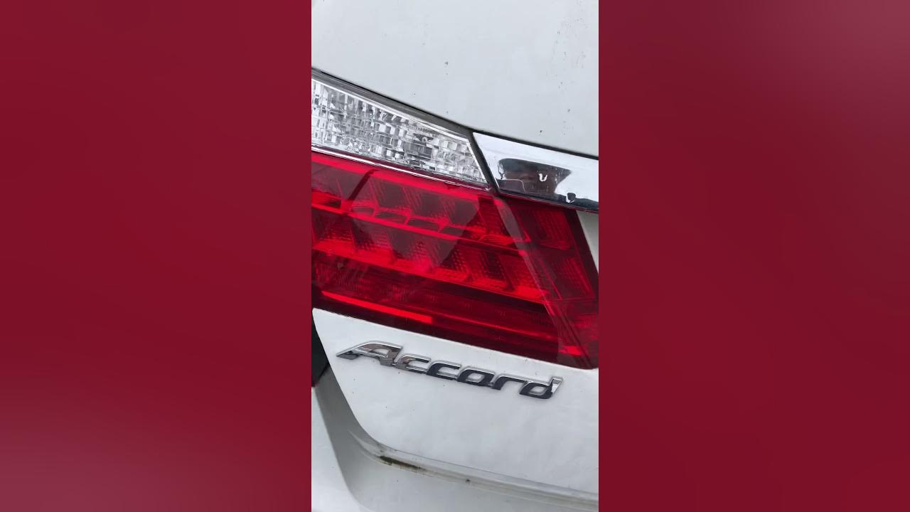 Honda accord 2013, fuel gauge fulty - YouTube