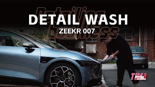 The Robocop that arrests Model 3 | ZEEKR 007 | Car wash |