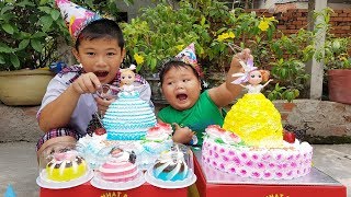 Trò Chơi Bé Pin Bán Bánh Kem ❤ ChiChi ToysReview TV ❤ Đồ Chơi Trẻ Em Baby Doli Bài Hát Vần Thơ