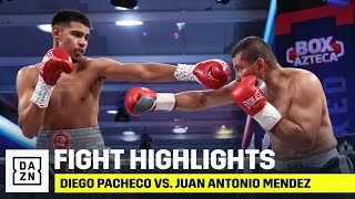 HIGHLIGHTS | Diego Pacheco vs. Juan Antonio Mendez