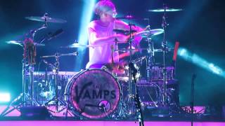 The Vamps - Tristan's Drum Solo (Sheffield City Hall)