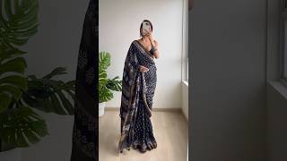 Festive Outfit Inspo . Got This Saree From A Flea Market In Bangalore