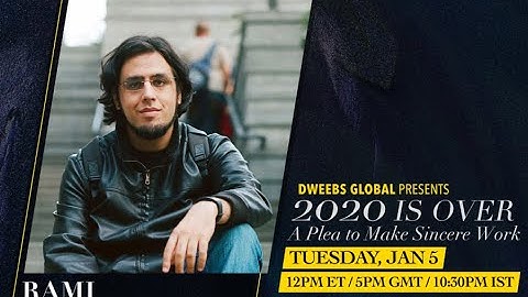 Videogame Developer Rami Ismail says 2020 is Over! ⎮ Dweebs Global