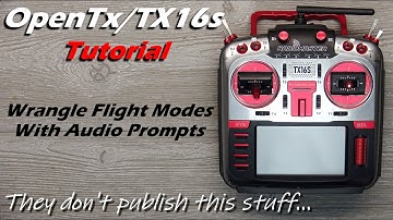 OpenTx Tutorial • Help with Flight Modes • [Advanced]