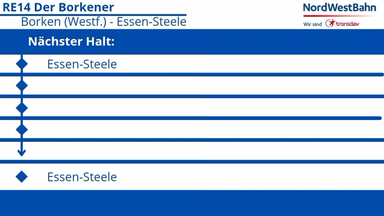 [Ansagen] Alte Ansagen der NordWestBahn-Linie RE14