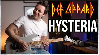 HYSTERIA - Def Leppard | Sebastian Lindqvist Guitar Cover Resimi