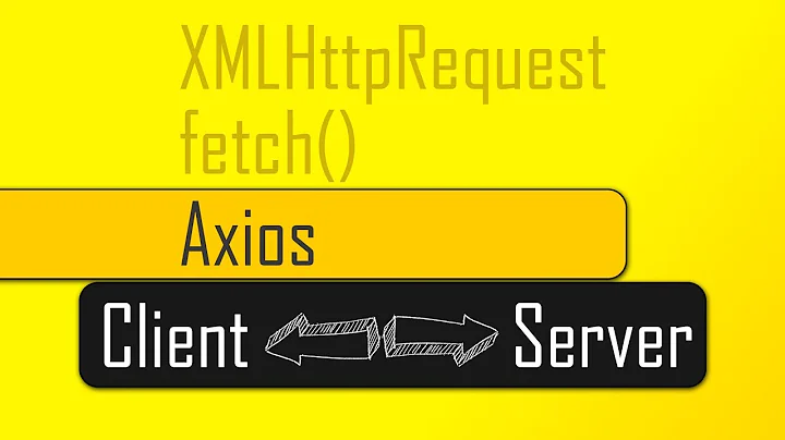 Sending JavaScript Http Requests with Axios