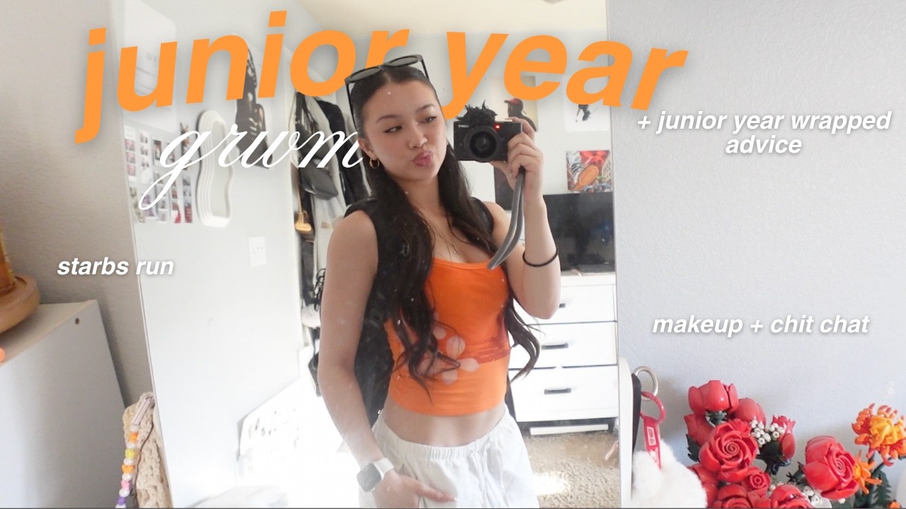 grwm: my 6:00 A.M SCHOOL MORNING ROUTINE🌟 (last grwm as a JUNIOR)