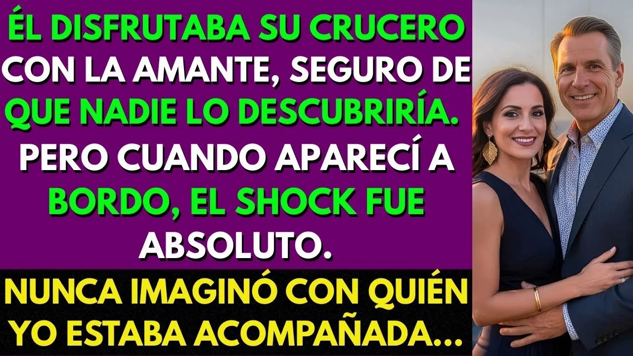 Mi Marido Tenía un Crucero de Lujo con su Amante  Pero Jamás Imaginó que Yo Aparecería a Bordo