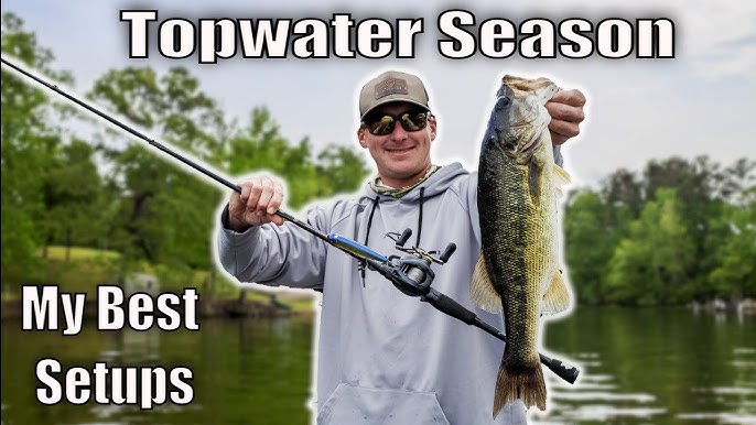 Selecting the right Rod & Reel combo for topwater's 