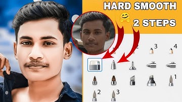 Face Ko Gora Aur Smooth Kaise Kare | Autodesk Sketchbook Face Smooth Full Tutorial - Yogesh Lekhwani