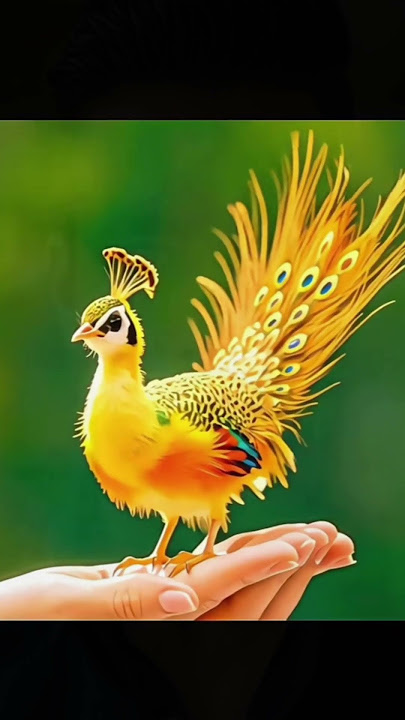 الطاووس الصغير النادر