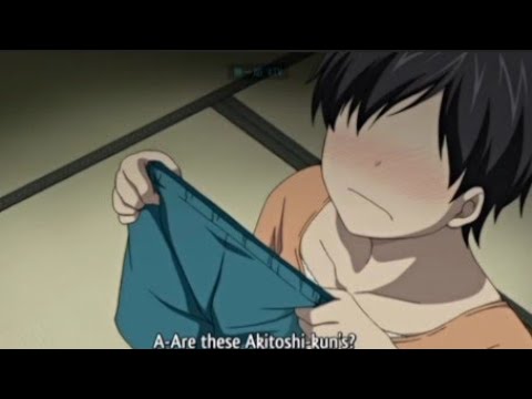 What are you doing with my underwear?:anime hentai 3d