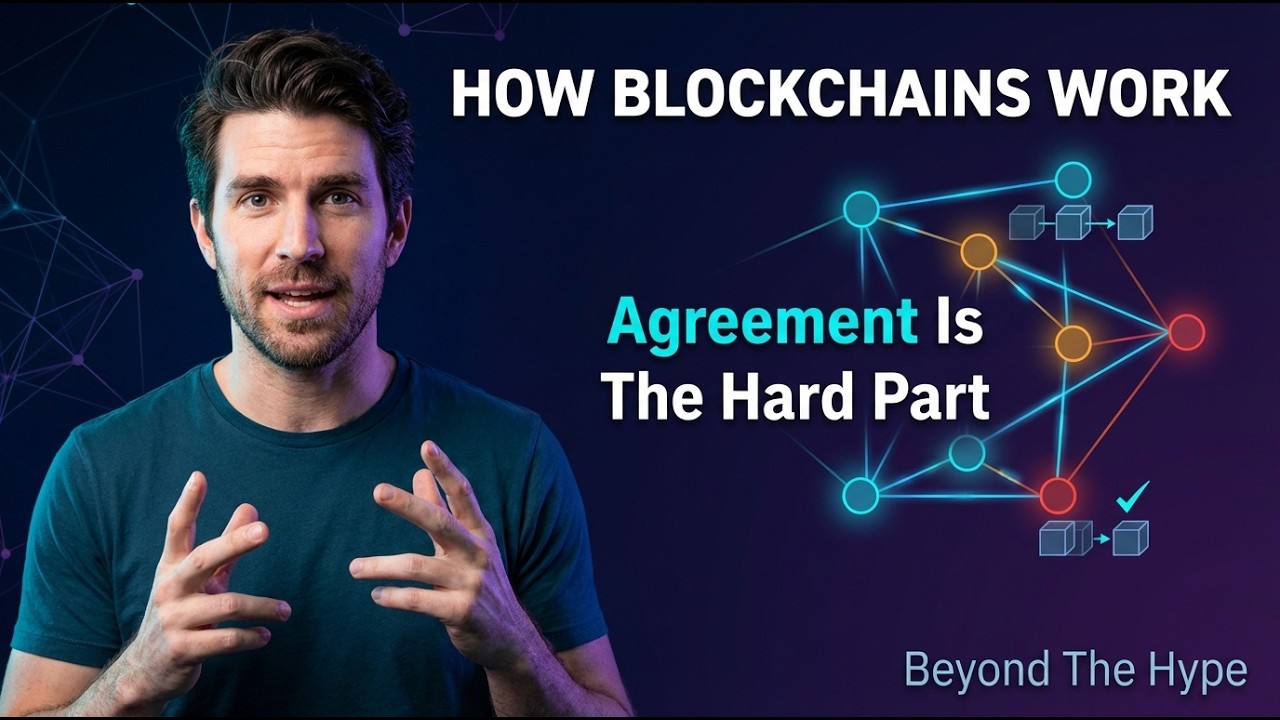 How Blockchains Actually Work (And Why Agreement Is the Hard Part)