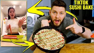 Making The VIRAL TikTok Sushi Bake EVEN BETTER!