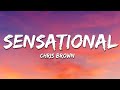 Chris Brown - Sensational (Lyrics) ft. Davido & Lojay